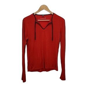 Smartwool 100% merino wool bell sleeved top size S